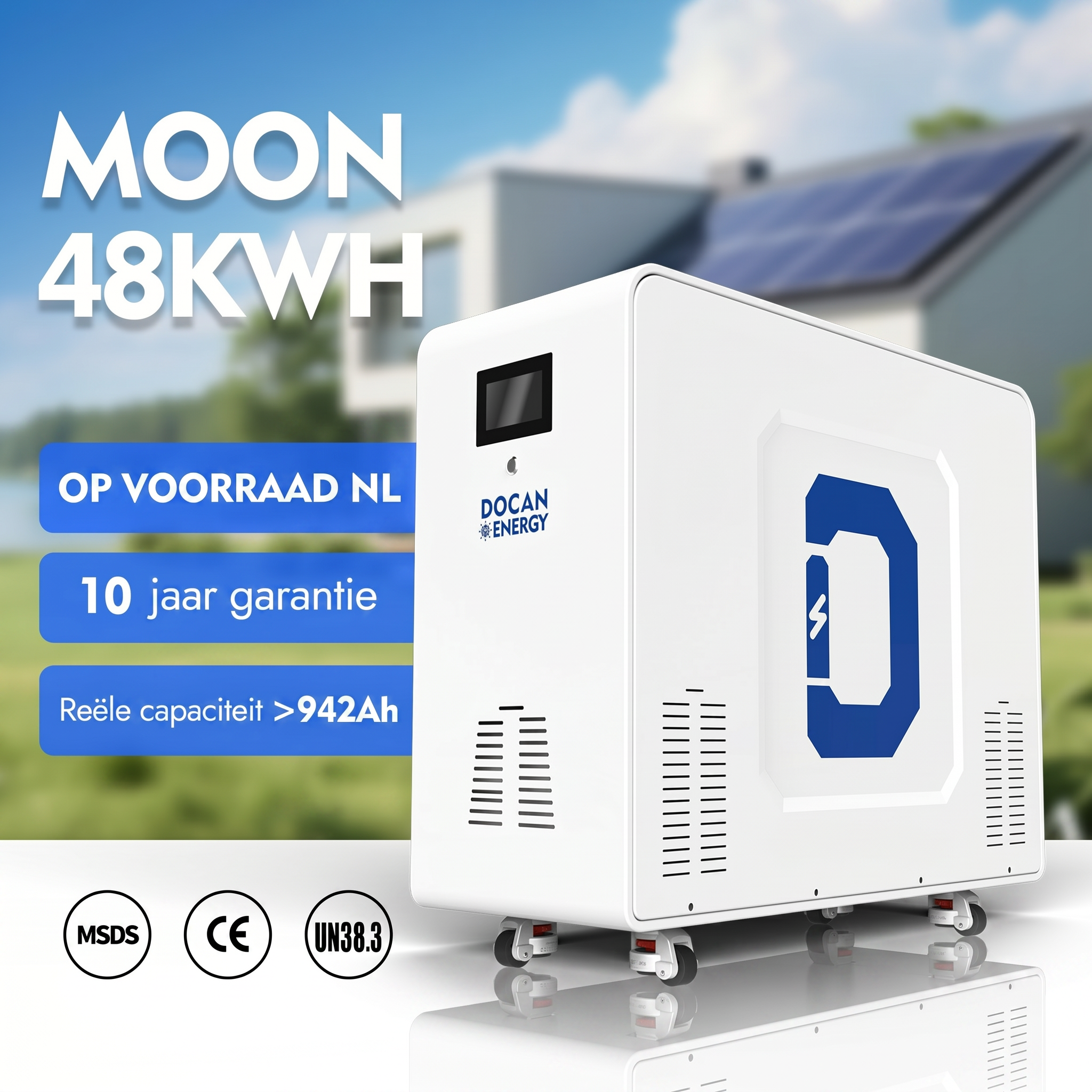Docan MOON 48 kWh LiFePO4 batterij